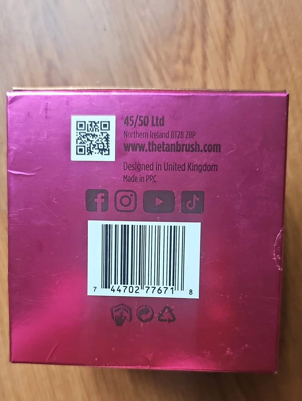 The Tan Brush NIB Ultimate Tanning Body Brush